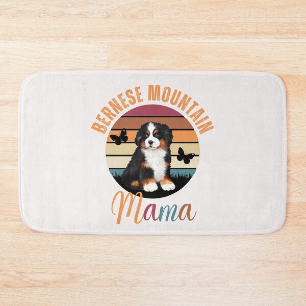 Item preview, Bernese Mountain Dog Mama Vintage Sunset designed and sold by HappyLifeCreate.