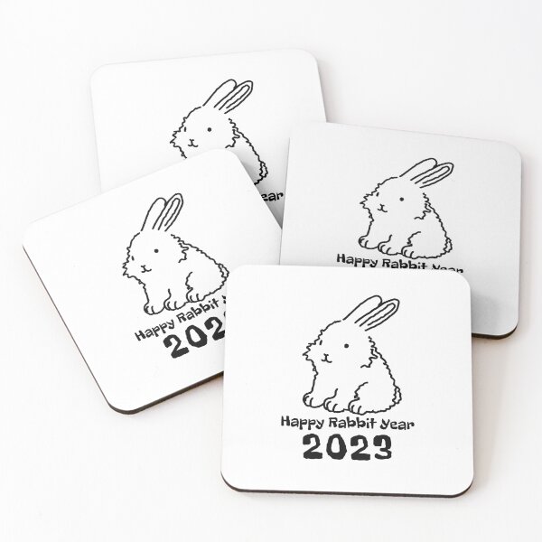 Item preview, HAPPY RABBIT YEAR 2023 Chinese Year of the Rabbit, Zodiac designed and sold by Decamegashop.