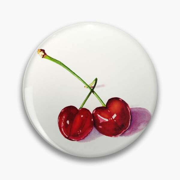 Item preview, Two Glistening Cherries designed and sold by Deborah  League.