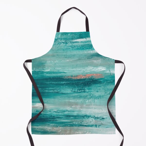 Item preview, Sea Foam Green With Cream Abstract Painting designed and sold by DEC02.