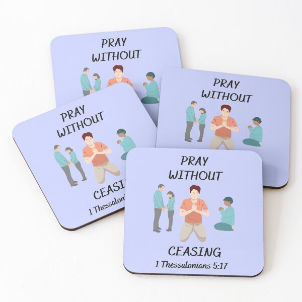 Item preview, Pray Without Ceasing ~ Don't Stop Praying ~ 1 Thessalonians 5:17 designed and sold by RhondaCGoins.
