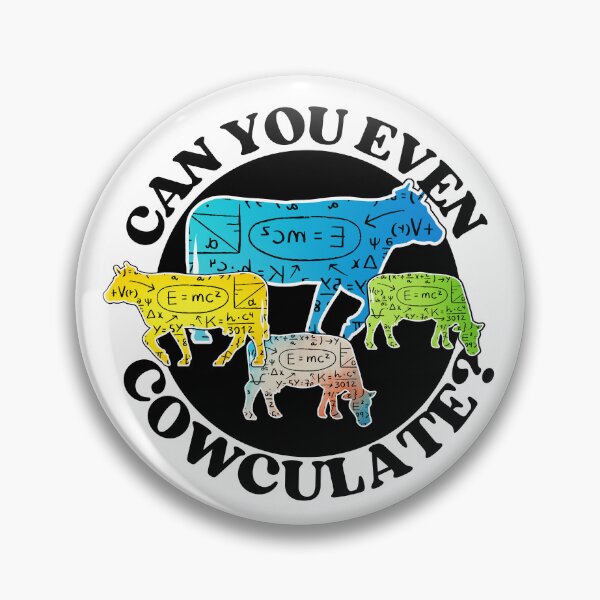 Item preview, Can you even calculate? Funny colorful cow puns Calculator designed and sold by FarmsteadAcers.