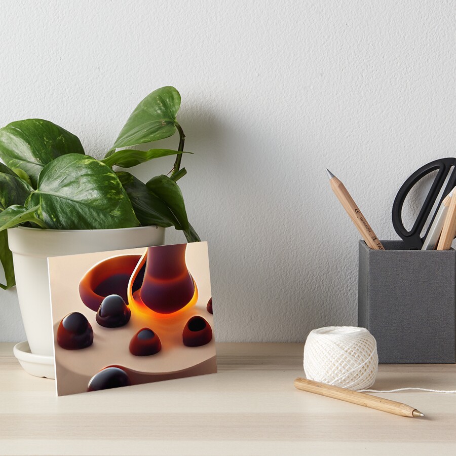Item preview, Art Board Print designed and sold by HowlHei.