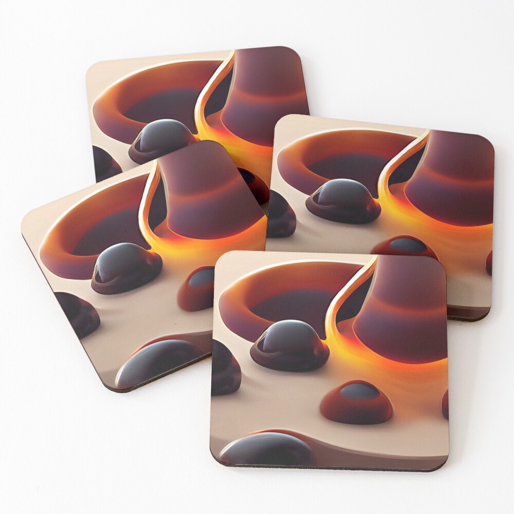 Item preview, Coasters (Set of 4) designed and sold by HowlHei.