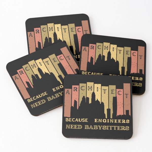 Item preview, Architect Because Engineers Need Babysitting designed and sold by Novelty-Shirts.