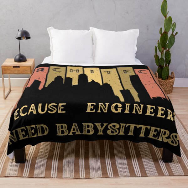 Item preview, Architect Because Engineers Need Babysitting designed and sold by Novelty-Shirts.