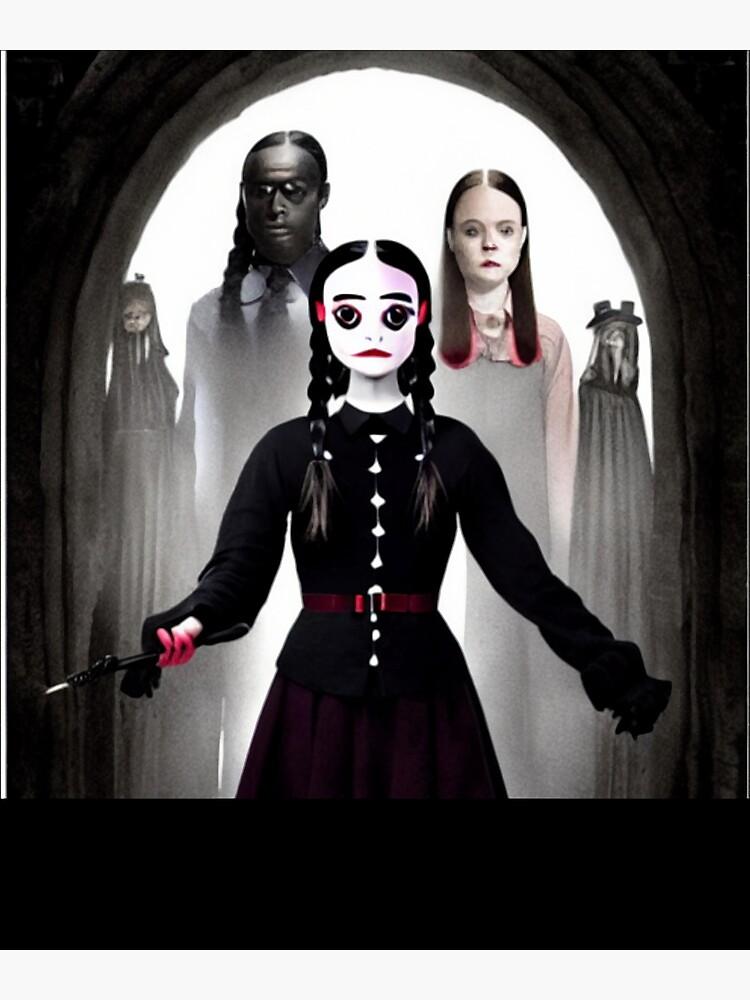 WEDNESDAY ADDAMS LOGO - NETFLIX