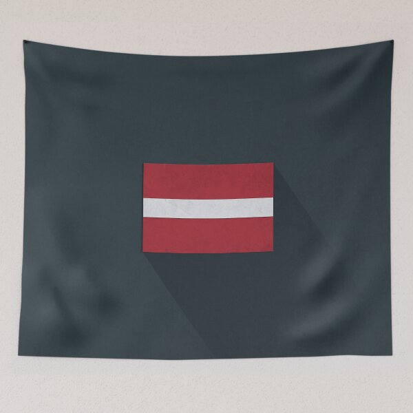 Item preview, Latvia designed and sold by FlatFlags.