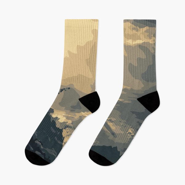 Item preview, Abstract Illustration:- Abstract Landscape Illustration-Vintage Landscape Art designed and sold by typoinspired.