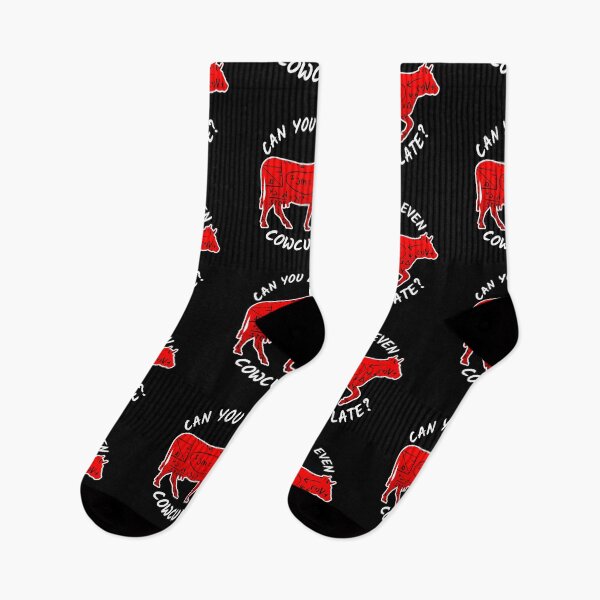 Item preview, Black version of Red cow Can you even calculate? Funny colorful cow puns Calculator designed and sold by FarmsteadAcers.