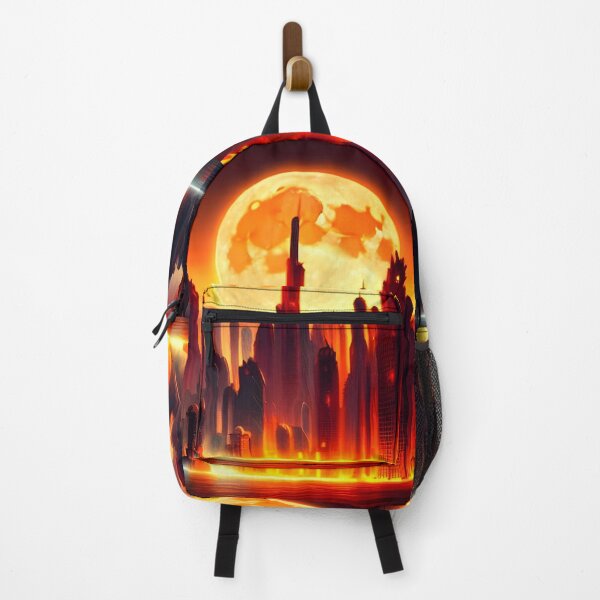 Item preview, Burning city generated by artificial intelligence designed and sold by megadrina.