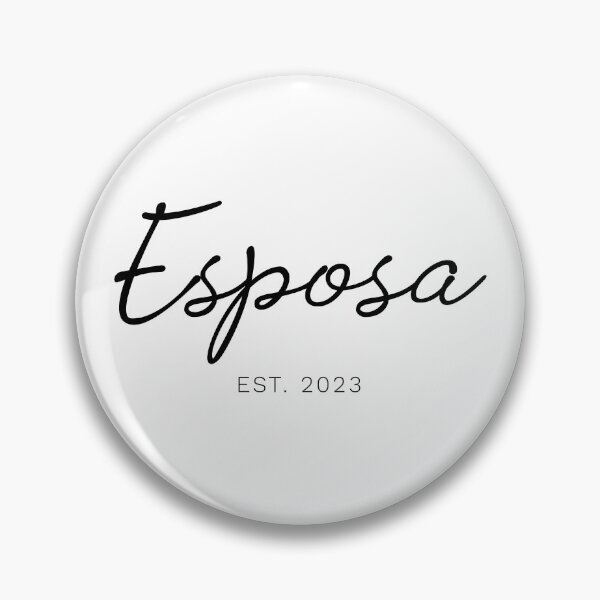 Item preview, Esposa est 2023 - black and white version - wife est 2023 - Bride to be 2023 designed and sold by ALLURE-minimal.