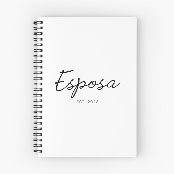 Item preview, Esposa est 2023 - black and white version - wife est 2023 - Bride to be 2023 designed and sold by ALLURE-minimal.