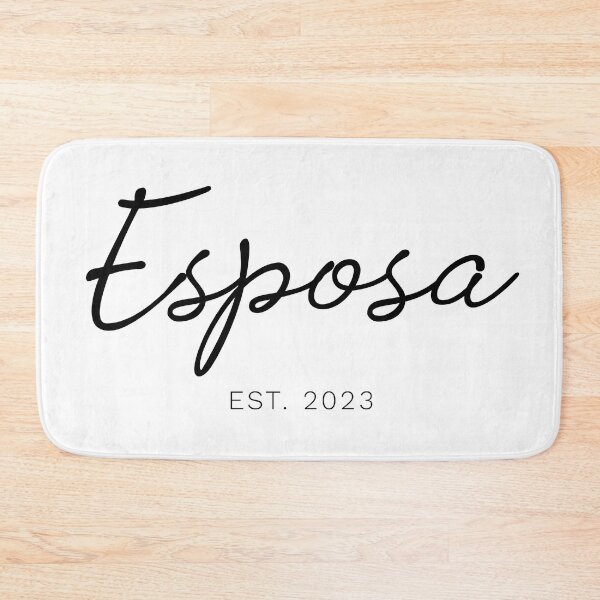 Item preview, Esposa est 2023 - black and white version - wife est 2023 - Bride to be 2023 designed and sold by ALLURE-minimal.