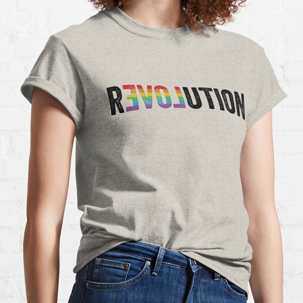 Artikel-Vorschau von Gay Revolution Evolution LGBTQ Pride Flag Proud Queer Love Dark, designt und verkauft von Queer Pride Shop.