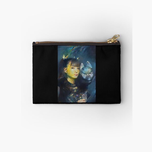 Item preview, Moa-Metal with a Fox God Mask Babymetal AI Painting Digital Fan Art designed and sold by Gogmagosh.