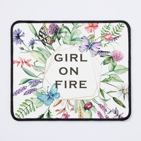 Item preview, GIRL ON FIRE designed and sold by ORIGENcreate.