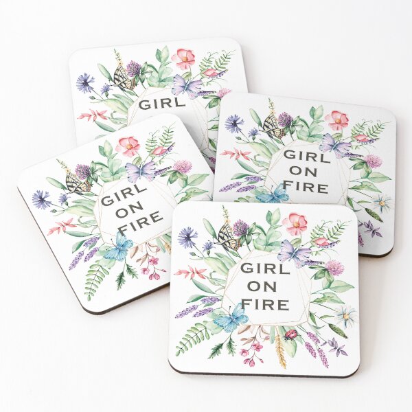 Item preview, GIRL ON FIRE designed and sold by ORIGENcreate.