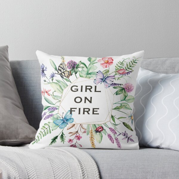 Item preview, GIRL ON FIRE designed and sold by ORIGENcreate.