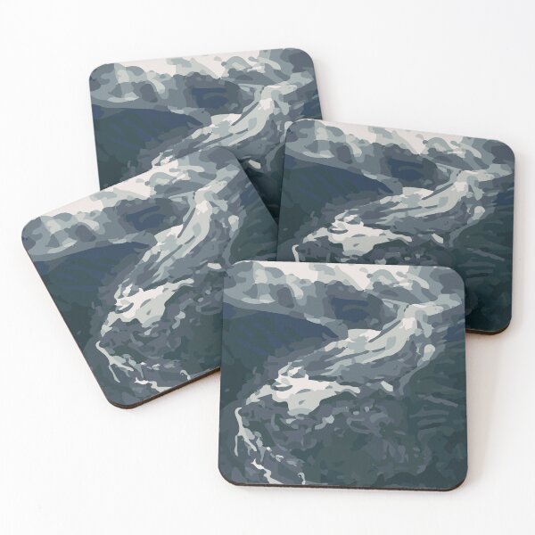 Item preview, Abstract Illustration:- Abstract Landscape Illustration-Vintage Landscape Art designed and sold by typoinspired.