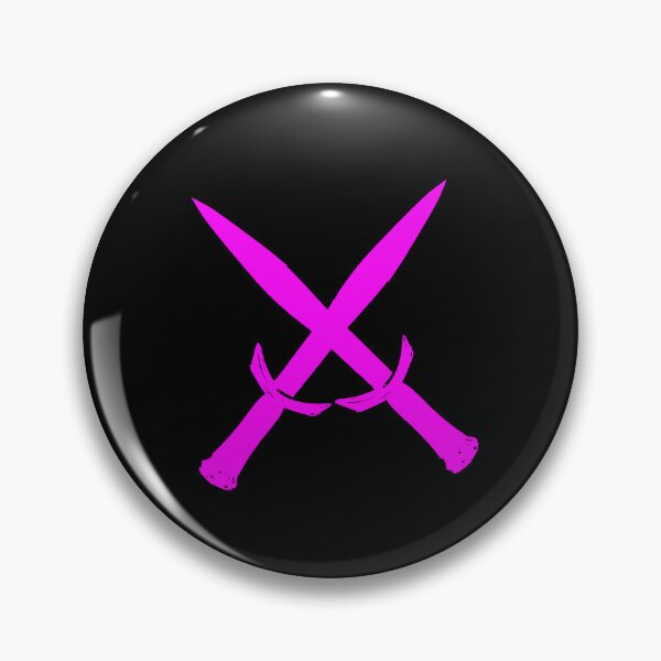 Item preview, Pink Crossed Swords designed and sold by LEOEXPRESS.