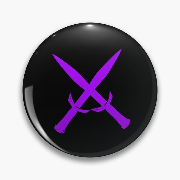 Item preview, Purple Crossed Swords designed and sold by LEOEXPRESS.