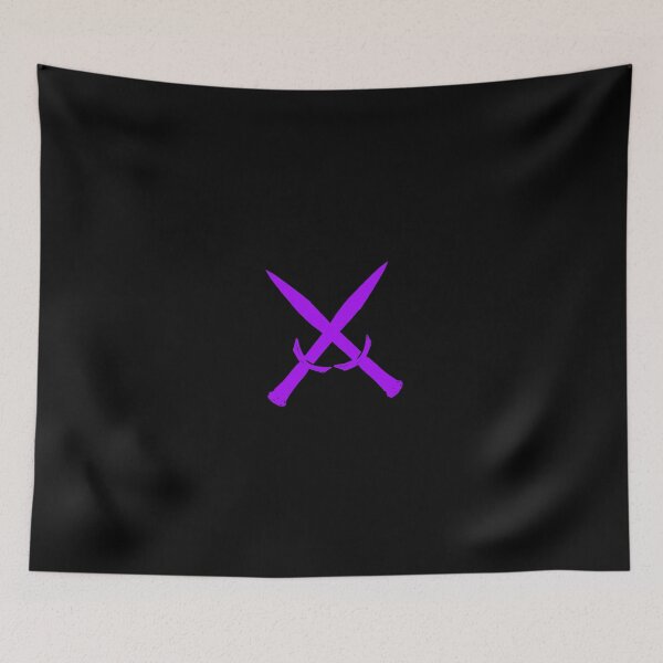 Item preview, Purple Crossed Swords designed and sold by LEOEXPRESS.