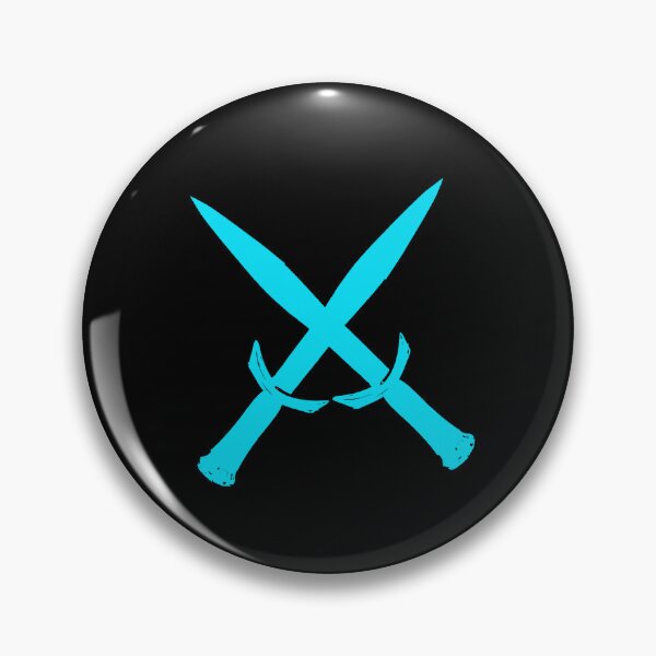 Item preview, Blue Crossed Swords designed and sold by LEOEXPRESS.