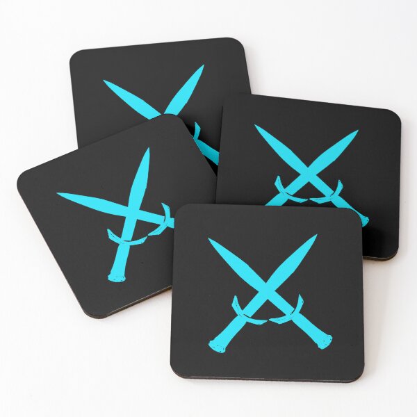 Item preview, Blue Crossed Swords designed and sold by LEOEXPRESS.