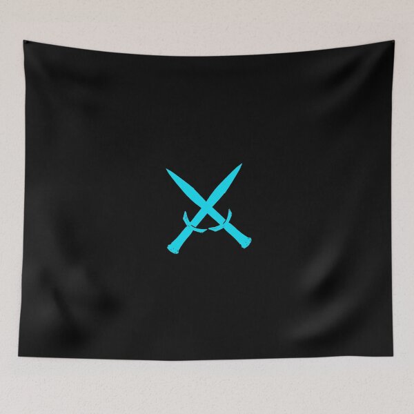 Item preview, Blue Crossed Swords designed and sold by LEOEXPRESS.