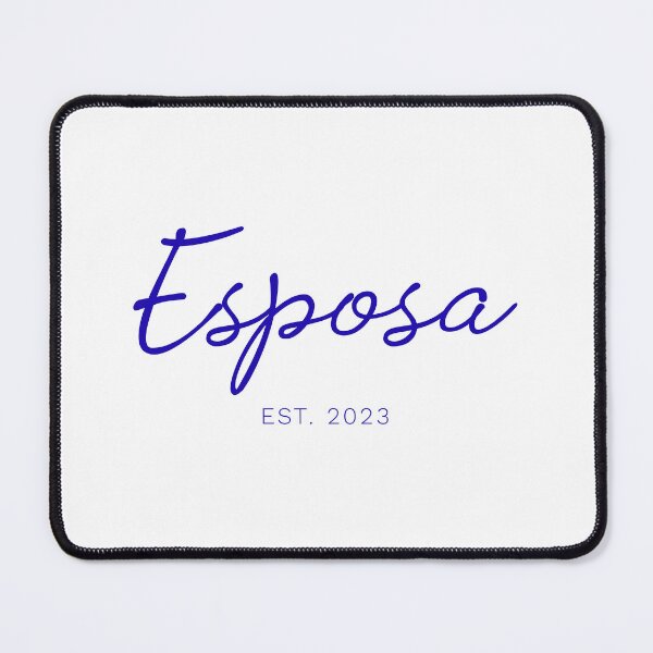 Item preview, Esposa est 2023 - navy blue version - wife est 2023 - Bride to be 2023 designed and sold by ALLURE-minimal.