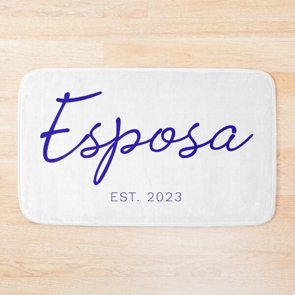 Item preview, Esposa est 2023 - navy blue version - wife est 2023 - Bride to be 2023 designed and sold by ALLURE-minimal.