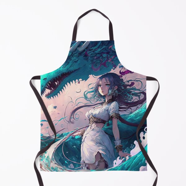 Item preview, Girl with a Dragon / A.I. Art designed and sold by AeonGraphic.