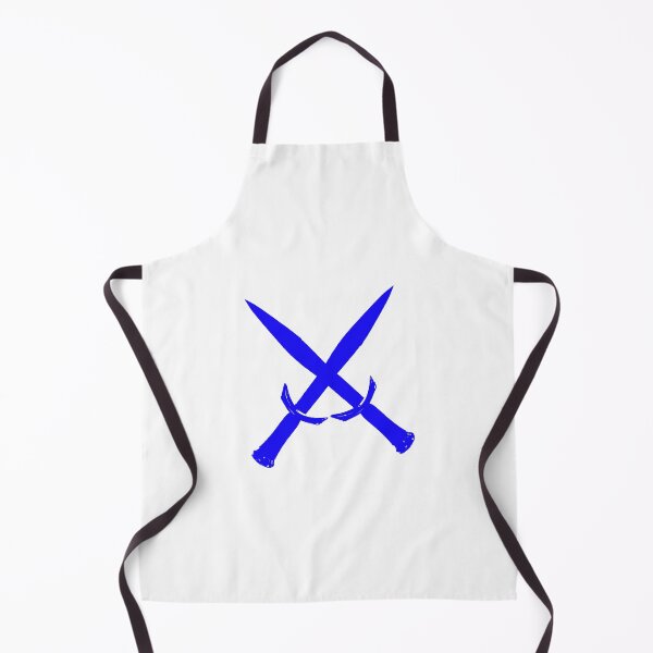 Item preview, Navy Blue Crossed Swords designed and sold by LEOEXPRESS.