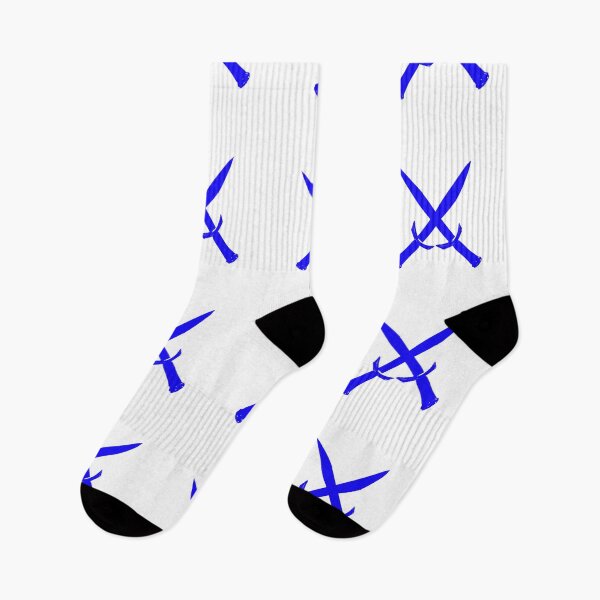 Item preview, Navy Blue Crossed Swords designed and sold by LEOEXPRESS.