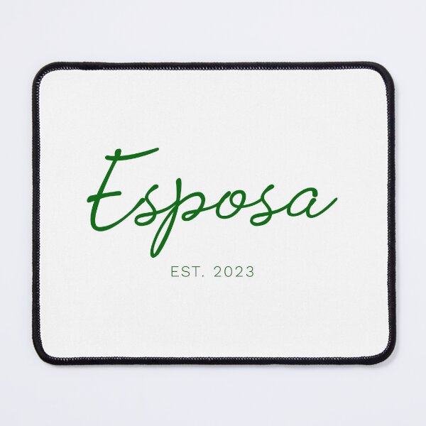 Item preview, Esposa est 2023 - emeralnd green version - wife est 2023 - Bride to be 2023 designed and sold by ALLURE-minimal.