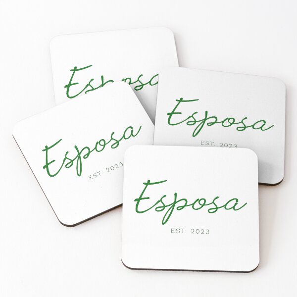 Item preview, Esposa est 2023 - emeralnd green version - wife est 2023 - Bride to be 2023 designed and sold by ALLURE-minimal.