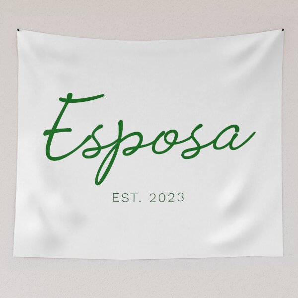 Item preview, Esposa est 2023 - versión verde esmeralda - esposa est 2023 - Bride to be 2023 designed and sold by ALLURE-minimal.