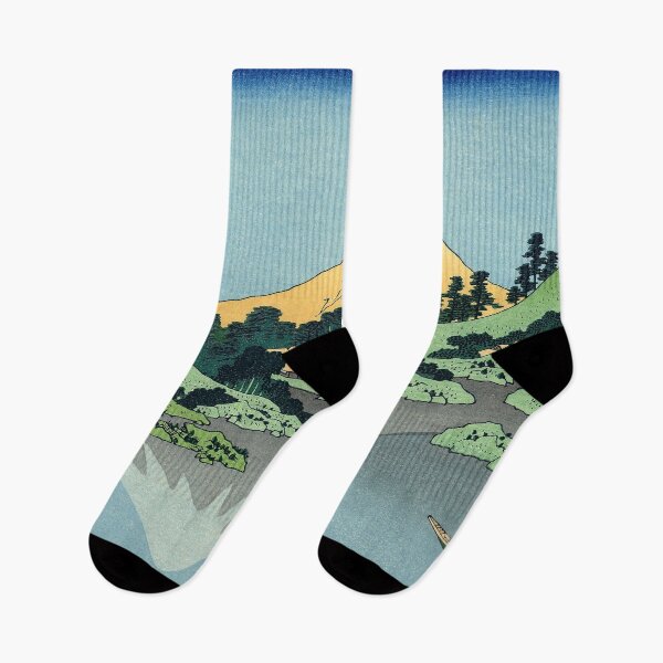 Item preview,   Katsushika Hokusai Mount Fuji reflects in Lake Kawaguchi  designed and sold by OldTimeArt.