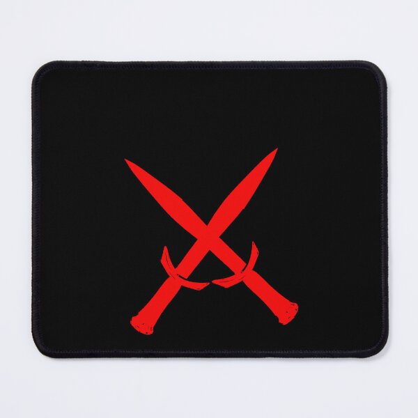 Item preview, RED Crossed Swords designed and sold by LEOEXPRESS.