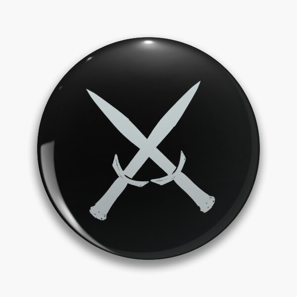 Item preview, White Crossed Swords designed and sold by LEOEXPRESS.