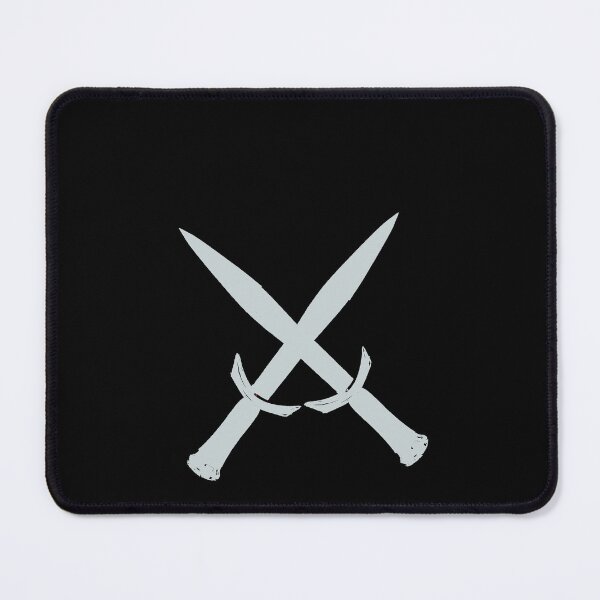 Item preview, White Crossed Swords designed and sold by LEOEXPRESS.