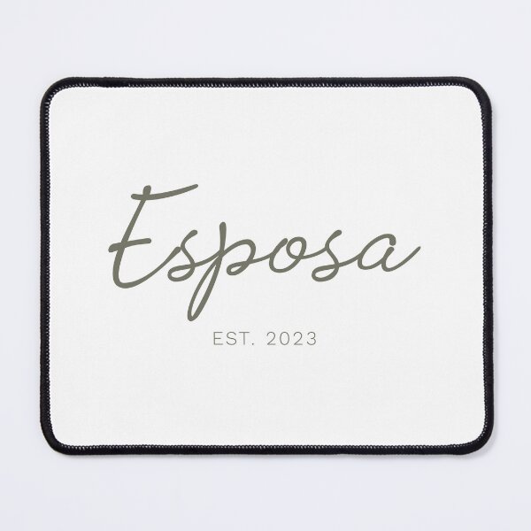 Item preview, Esposa est 2023 - earth color version - wife est 2023 - Bride to be 2023 designed and sold by ALLURE-minimal.