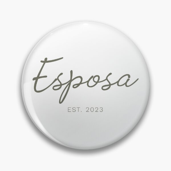 Item preview, Esposa est 2023 - earth color version - wife est 2023 - Bride to be 2023 designed and sold by ALLURE-minimal.