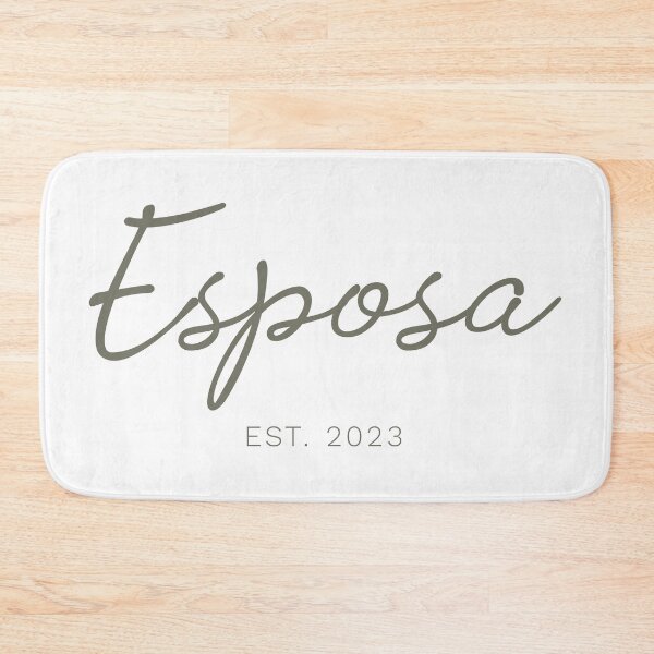 Item preview, Esposa est 2023 - earth color version - wife est 2023 - Bride to be 2023 designed and sold by ALLURE-minimal.