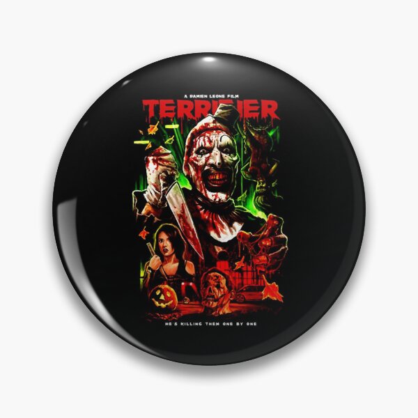 Item preview, Terrifier Movie Art The Clown Horror Slasher Halloween   designed and sold by TheEvidence.