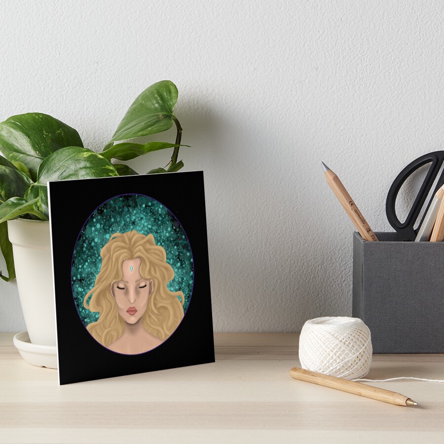 Item preview, Art Board Print designed and sold by MoonRushers.