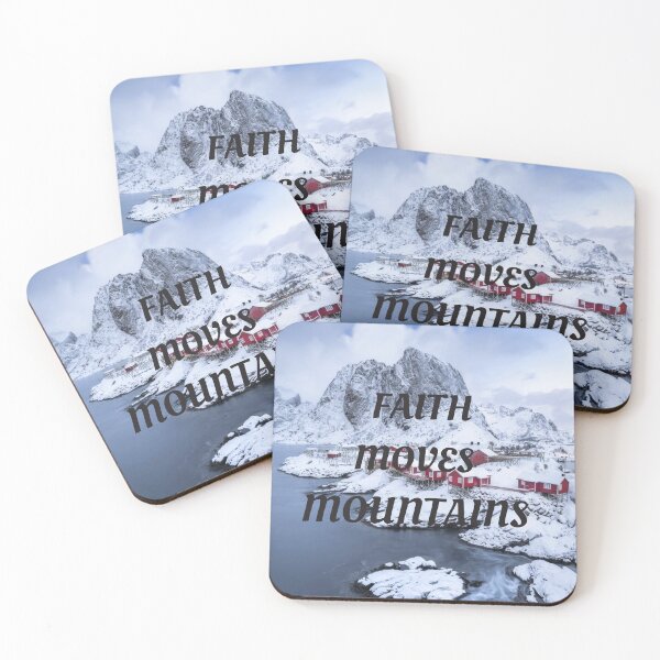 Item preview, Faith moves mountains  designed and sold by ArtsOfWonder.