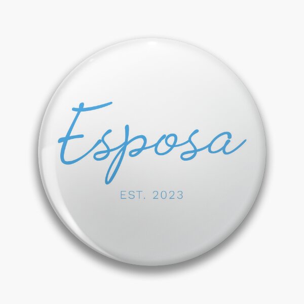 Item preview, Esposa est 2023 - baby blue version - wife est 2023 - Bride to be 2023 designed and sold by ALLURE-minimal.