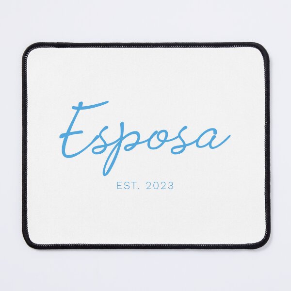 Item preview, Esposa est 2023 - baby blue version - wife est 2023 - Bride to be 2023 designed and sold by ALLURE-minimal.